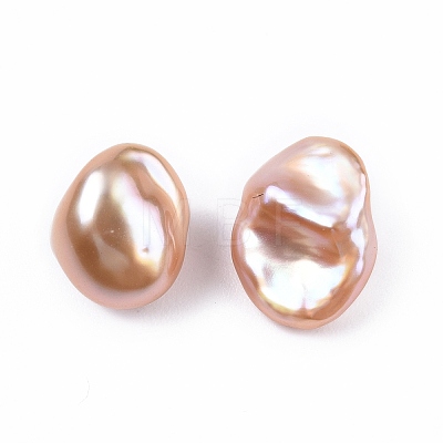 Natural Baroque Keshi Pearl Beads PEAR-N020-P13-1