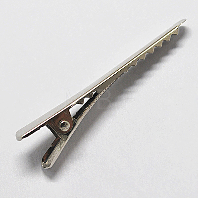 Iron Alligator Hair Clip Findings IFIN-S292-5cm-1
