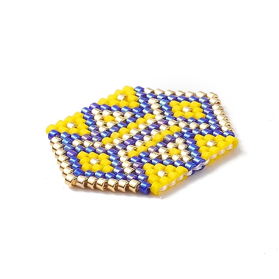 BOHO Themed Handmade Loom Pattern MIYUKI Seed Beads PALLOY-MZ00084-1