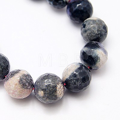 Natural Fire Crackle Agate Beads Strands G-D210-4mm-M2-1