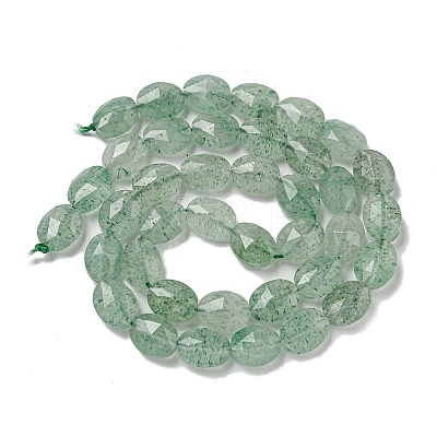 Natural Green Strawberry Quartz Beads Strands G-P544-D10-01-1