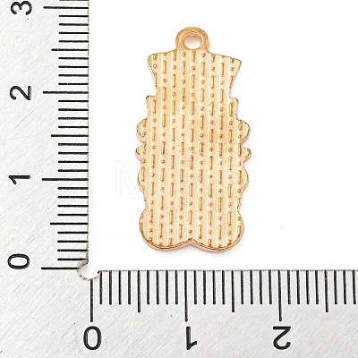 Christmas Theme Alloy Enamel Pendants ENAM-M221-01KCG-07-1