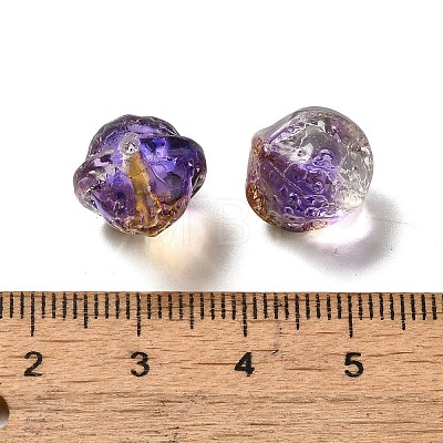 Transparent Glass Beads GLAA-D025-04I-1