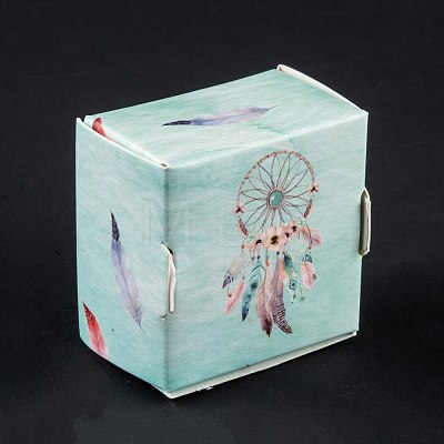 Rectangle Foldable Creative Kraft Paper Gift Box CON-B002-07A-02-1
