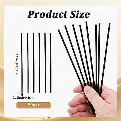 50Pcs Polyester Diffuser Replacement Sticks AJEW-SP0004-88-1