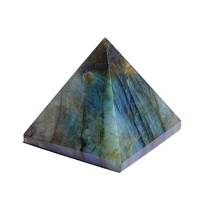 Natural Labradorite Pyramid Figurines PW-WG65243-01-1