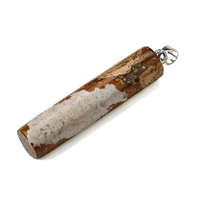 Natural Picture Jasper Big Pendants G-F820-11P-1