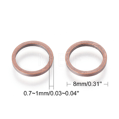 Brass Linking Rings EC1878mm-R-1