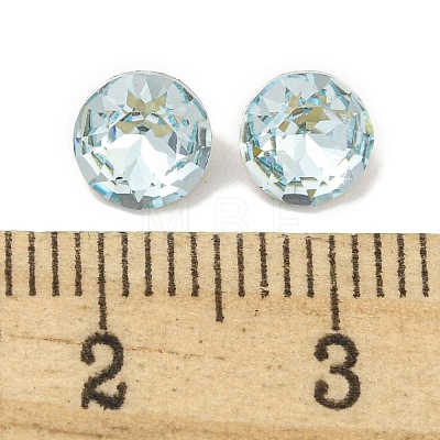 Glass Rhinestone Cabochons RGLA-L029-13B-263-1