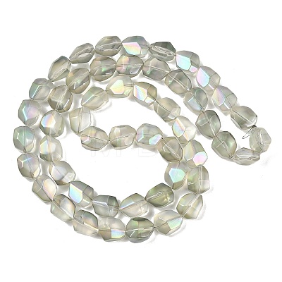 Electroplate Glass Beads Strands EGLA-C009-01A-FR03-1