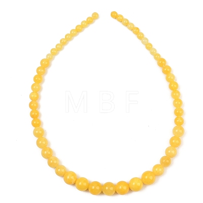 Natural Mashan Jade Graduated Beads Strands GG-CBA2AE1-A08-D-1