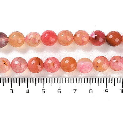 Natural Agate Beads Strands G-M437-C01-01I-1