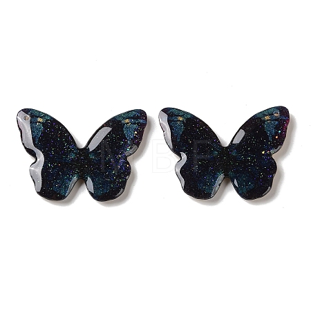 Trsnaprent Epoxy Resin Pendants RE-CBA2911-01B-1