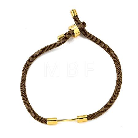 Braided Nylon Cord Bracelet Making MAK-A017-D03-19G-1