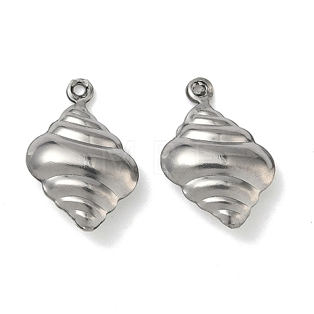 304 Stainless Steel Pendants STAS-P433-14D-P-1