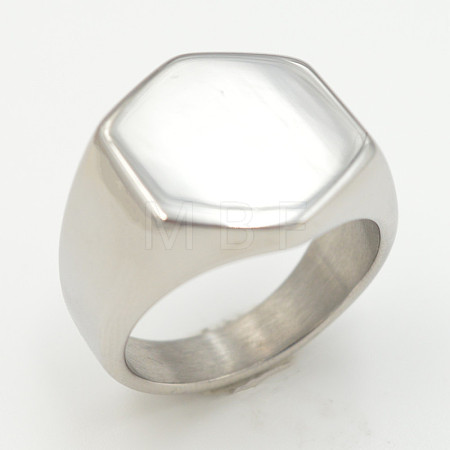 304 Stainless Steel Finger Rings FS-WG5F41B-21-1