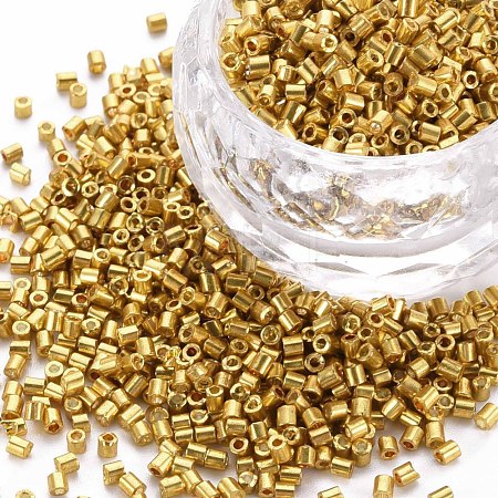 Glass Bugle Beads SEED-S032-12A-1107-1