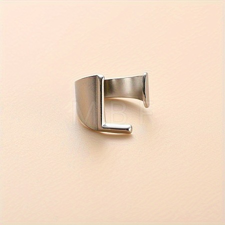 304 Stainless Steel Cuff Rings FS-WGEAFE6-24-1