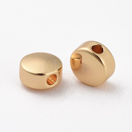Brass Spacer Beads X-KK-T016-22G-1