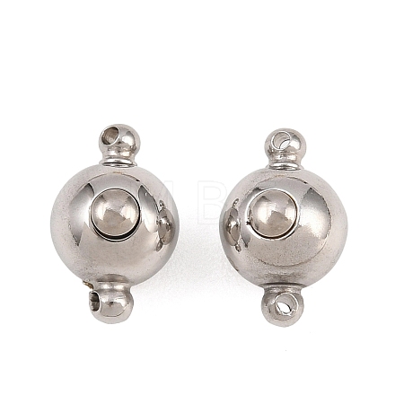 304 Stainless Steel Box Clasps STAS-Z203-02P-1
