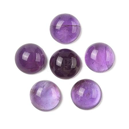 Natural Amethyst Cabochons G-L614-C02-04-1