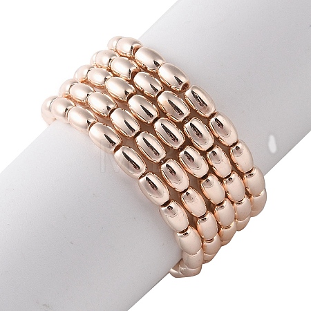 Electroplate Beads Strands X-EGLA-H104-02H-1