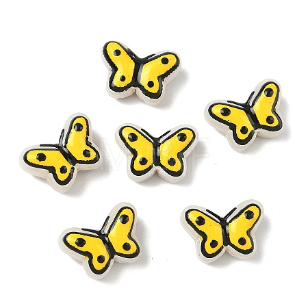 Transparent Glass Enamel Beads LAMP-C023-03A-1