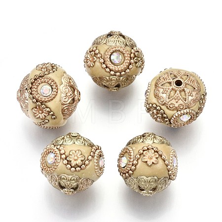 Handmade Indonesia Beads IPDL-R443-02-1
