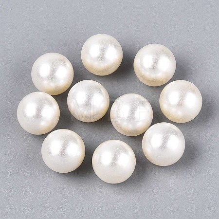 ABS Imitation Pearl Acrylic Beads OACR-S011-14mm-01-1