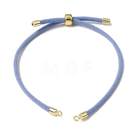 3MM Adjustable Round Nylon Braided Cord Bracelet Making FB-CBAA152-04G-30-1