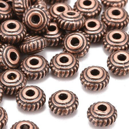 Tibetan Style Alloy Spacer Beads K0NJX061-1