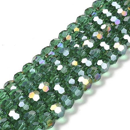 Transparent Glass Beads LS-EGLA-A035-T8mm-B18-1