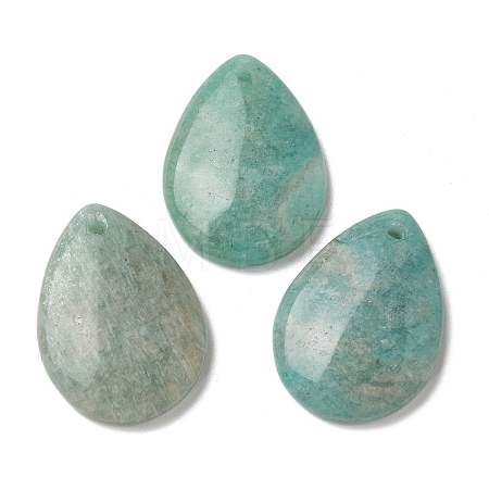 Natural Amazonite Pendants G-Z071-03A-1