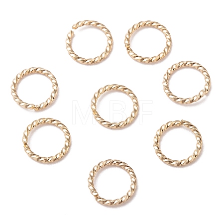304 Stainless Steel Open Jump Rings X-STAS-F191-12G-C-1