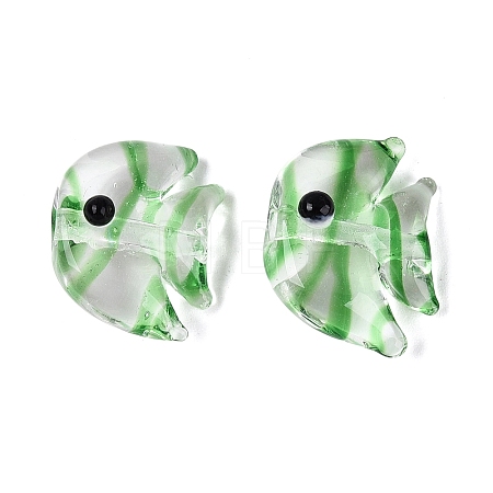 Handmade Transparent Lampwork Beads LAMP-N042-20D-1