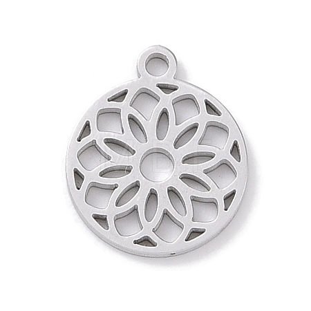 Non-Tarnish 304 Stainless Steel Charms STAS-K286-01E-P-1