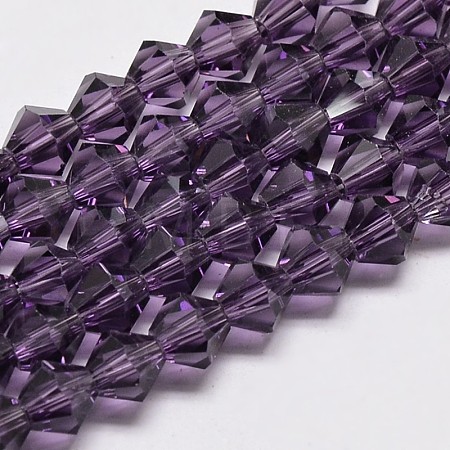 Transparent Glass Beads Strands EGLA-A039-T2mm-D04-1
