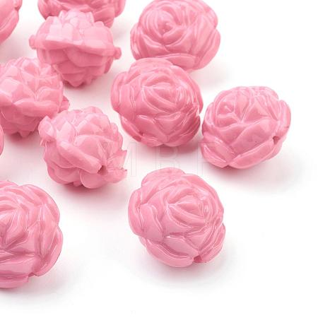 Opaque Acrylic Beads MACR-S635-8-1