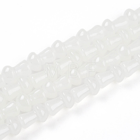 Baking Paint Glass Beads Strands DGLA-N007-01A-1