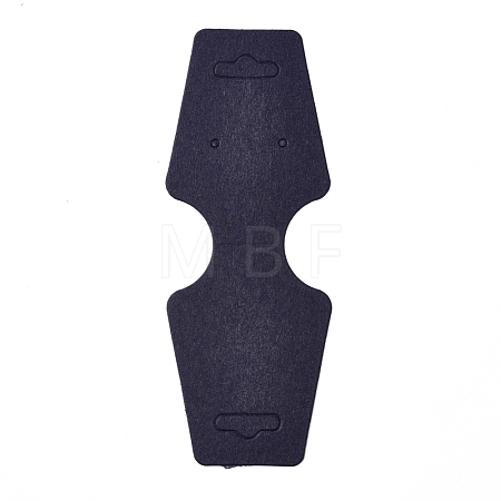 Cardboard Fold Over Paper Display Hanging Cards CDIS-E007-11-1