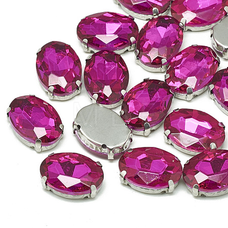 Sew on Rhinestone RGLA-T091-8x10mm-09P-1