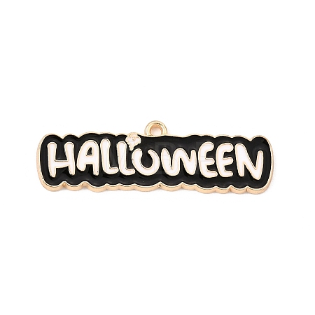 Halloween Alloy Enamel Pendants AL-CBA5CD4-03G-02-1