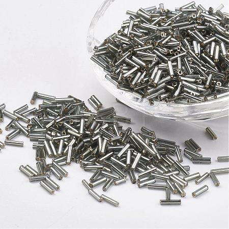 Glass Bugle Beads SEED-E001-12mm-40-1