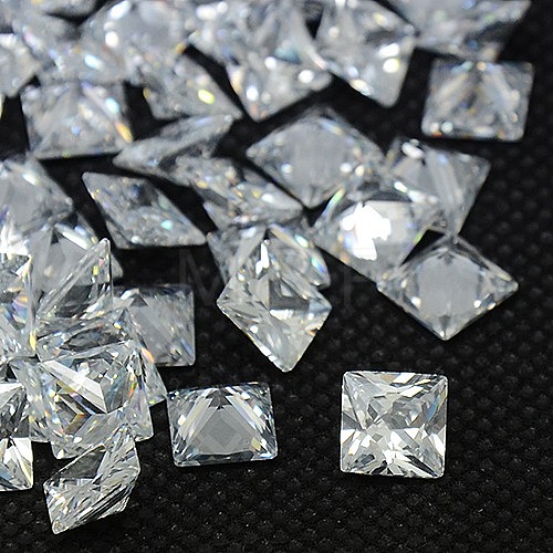 Cubic Zirconia Cabochons ZIRC-M004-2x2mm-007-1