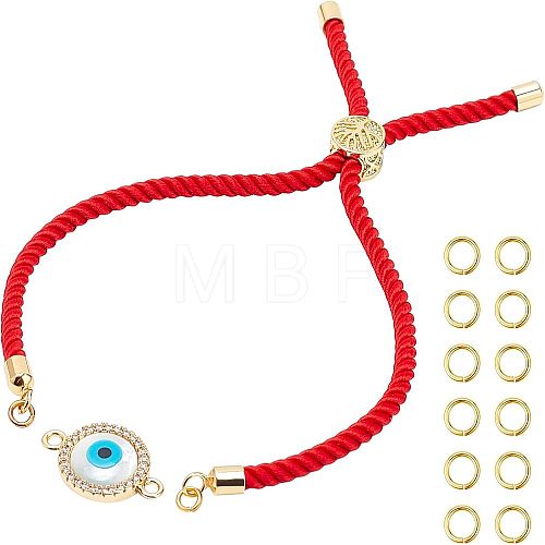  DIY Evil Eye Bracelet Making Kits DIY-NB0006-79-1