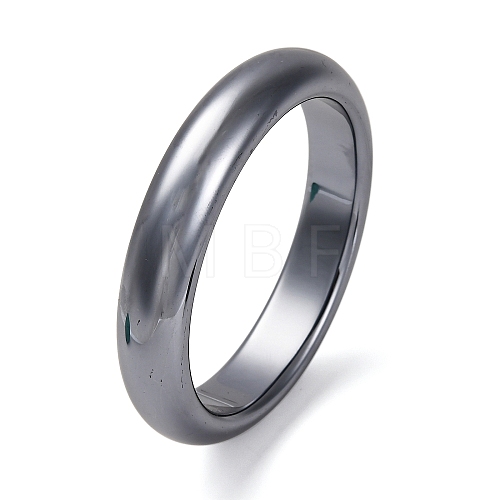 Natural Terahertz Stone Bangles BJEW-H619-01I-1