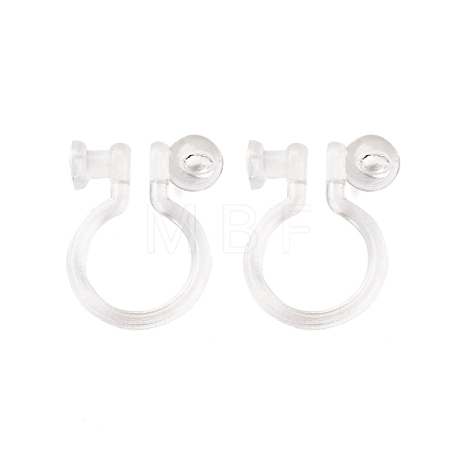 Silicone Clip-on Earring Findings FIND-K019-01B-1