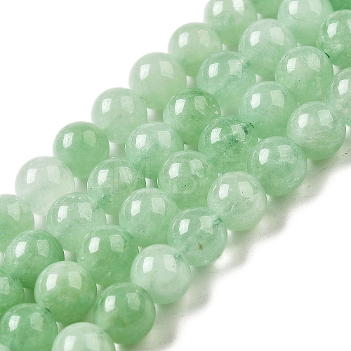 Dyed Natural Malaysia Jade Beads Strands G-G021-02B-17-1