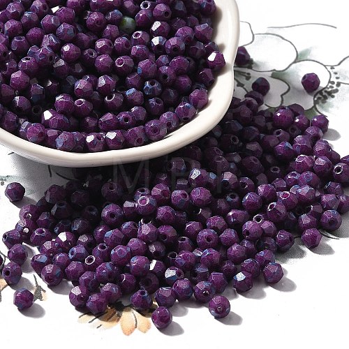 Baking Paint Glass Seed Beads SEED-A032-02A-19-1