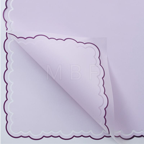 Jelly Film Style Plastic Flower Wrapping Paper HUDU-PW0001-182I-1